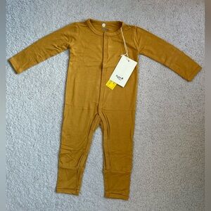 Kyte BABY Mustard Romper/ 12-18 Months/ NWT